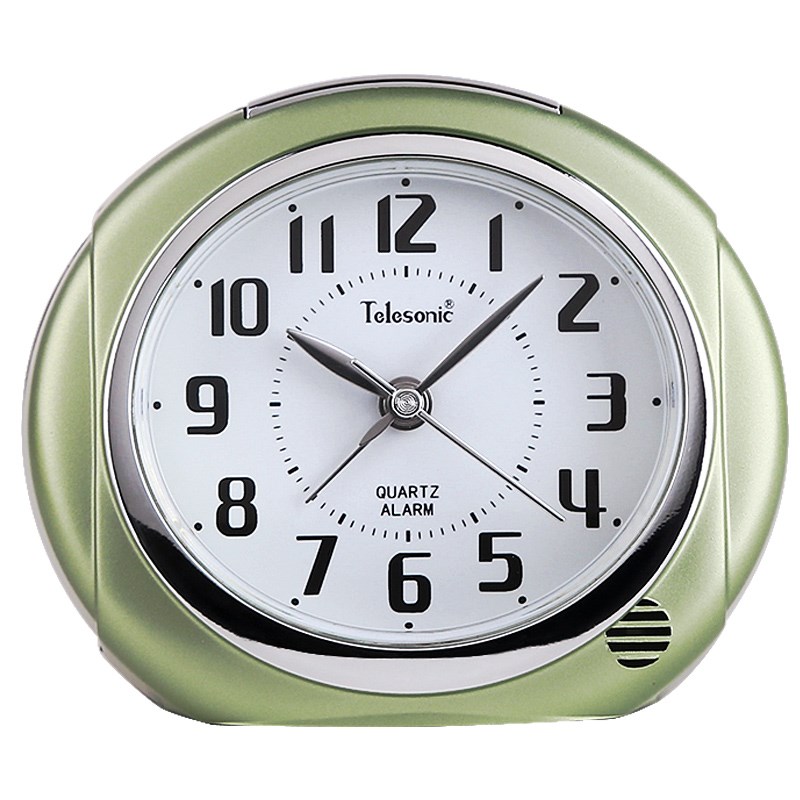 TELESONIC/天王星简美闹钟现代时尚简约学生床头卧室静音钟