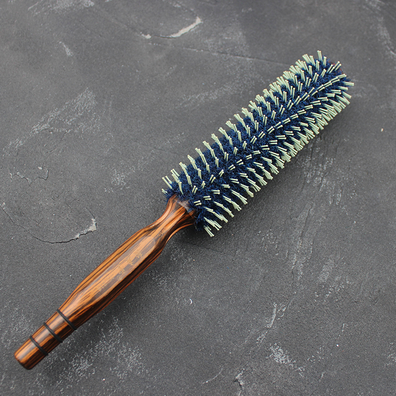 美发鬃毛滚梳卷梳子加长版专业吹内扣造型圆梳子理发店用韩国卷发