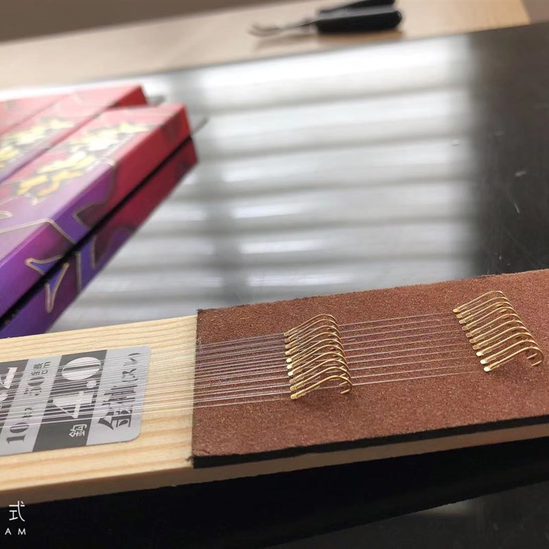 金袖 黑坑袖 水滴石纯手工成品子线仕挂钩无刺鱼钩绑好有刺鲫