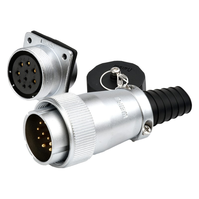 威浦航空插头 包装机械WS32 芯芯8芯10芯11芯芯19芯公头+母座