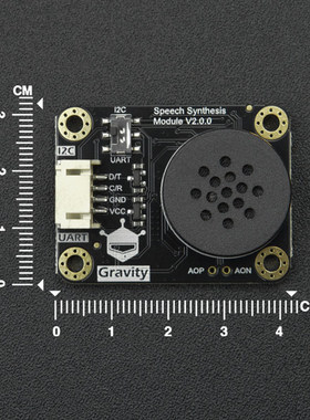 DFRobot Grvity:离线中英文语音合成模块V2自定义词条支持mind+