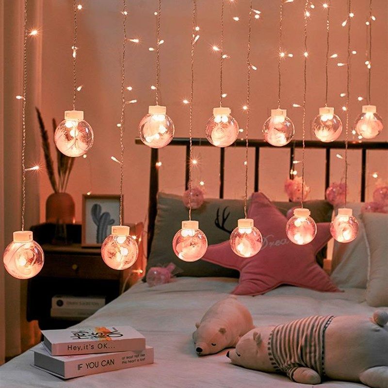 少女心彩灯闪灯串灯满天星星求婚氛围装饰品女生卧室房间布置