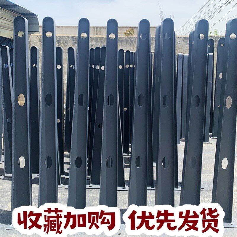 门口雨挡钢化玻璃雨棚钢梁牛腿支架挑梁小区 停雨棚幕墙玻璃 爪件
