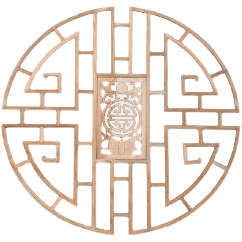 圆形不锈钢假山屏风铝浮雕庭院背景墙山水画客厅玄关金属隔断镂空