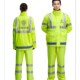 工作雨衣分体套装 齐鲁交通反光雨衣安全防护服夏季 薄款
