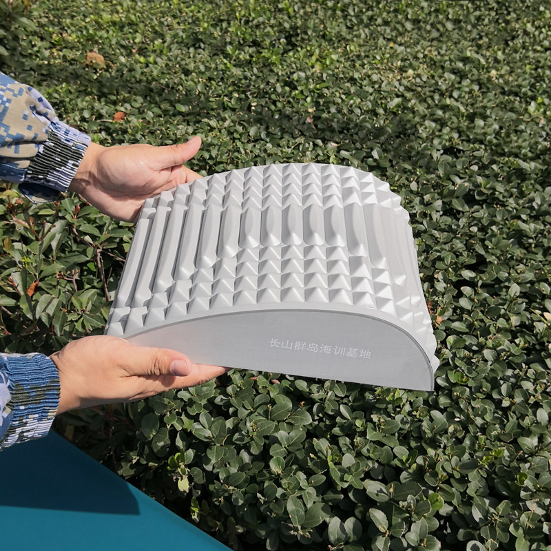 海训腰部松筋垫枕办公椅床上硬按摩放松防护按压腰枕垫高屁股托枕