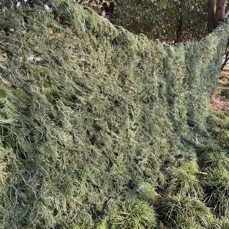 手工纱线编制伪装网遮阳网