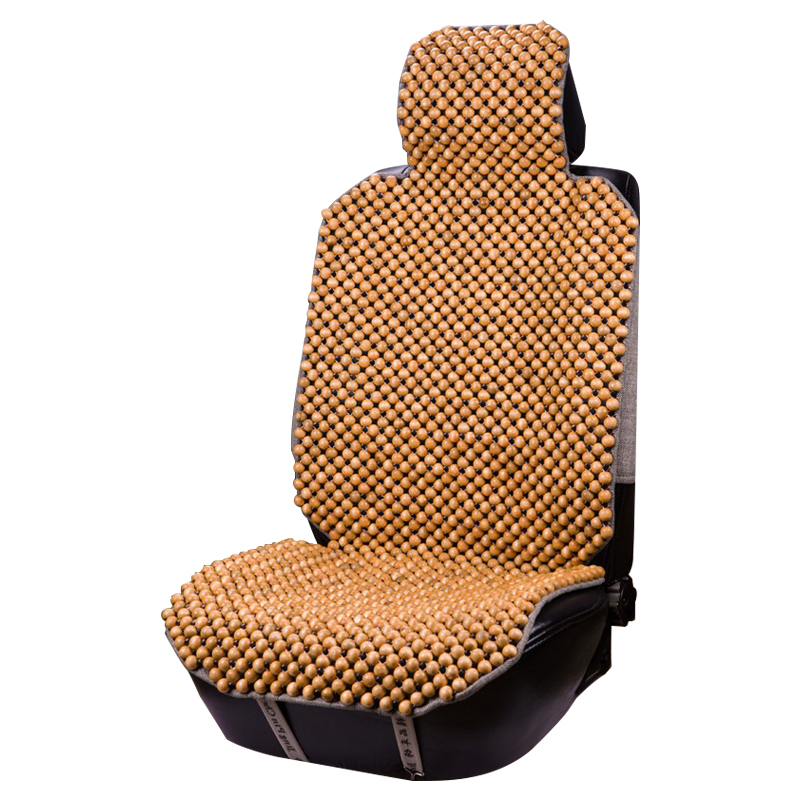 凉席竹片小车汽车坐垫竹子夏季座垫新款凉垫木珠席竹垫夏单座位