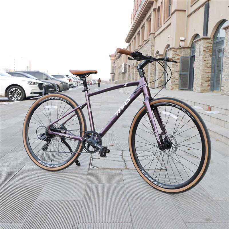 玛瑞仕700C平把公路车 城市瓜车 铝合金补土车架,直把瓜车