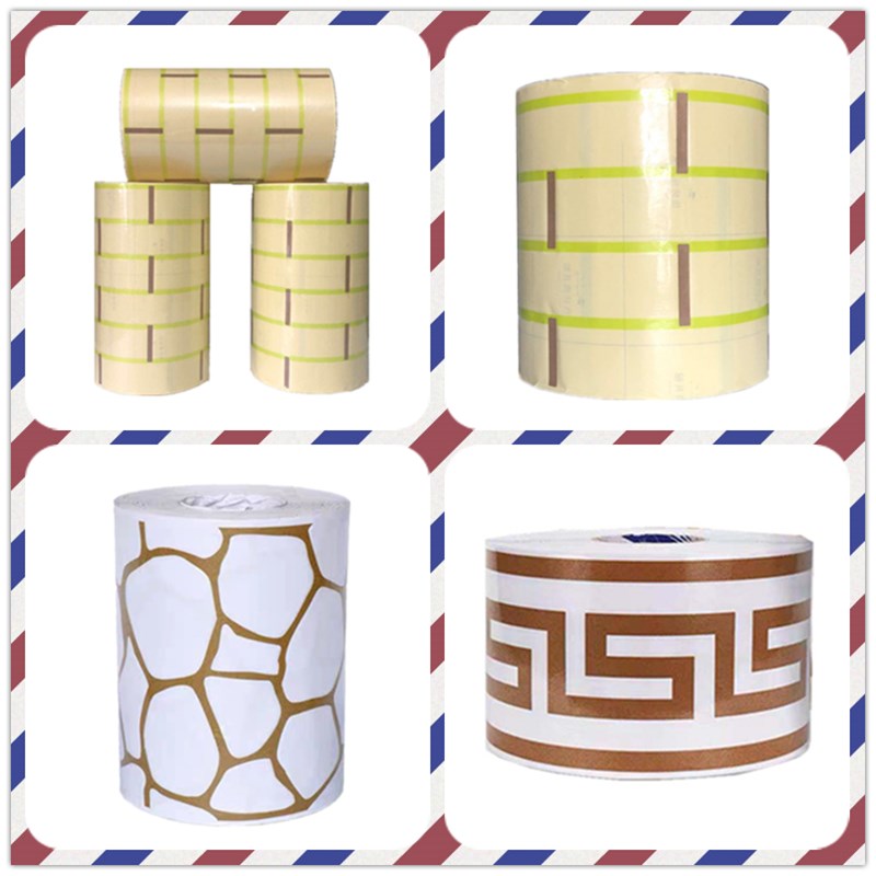 真石漆仿砖模具 和纸款外墙分格胶带 仿青砖网格连体美纹纸假砖贴