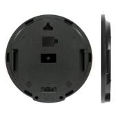 彩色大脑图案简约客厅能挂钟子多JFH功家电用钟带温度湿度静音墙