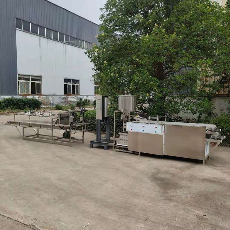 商用自动仿手工千张豆皮机