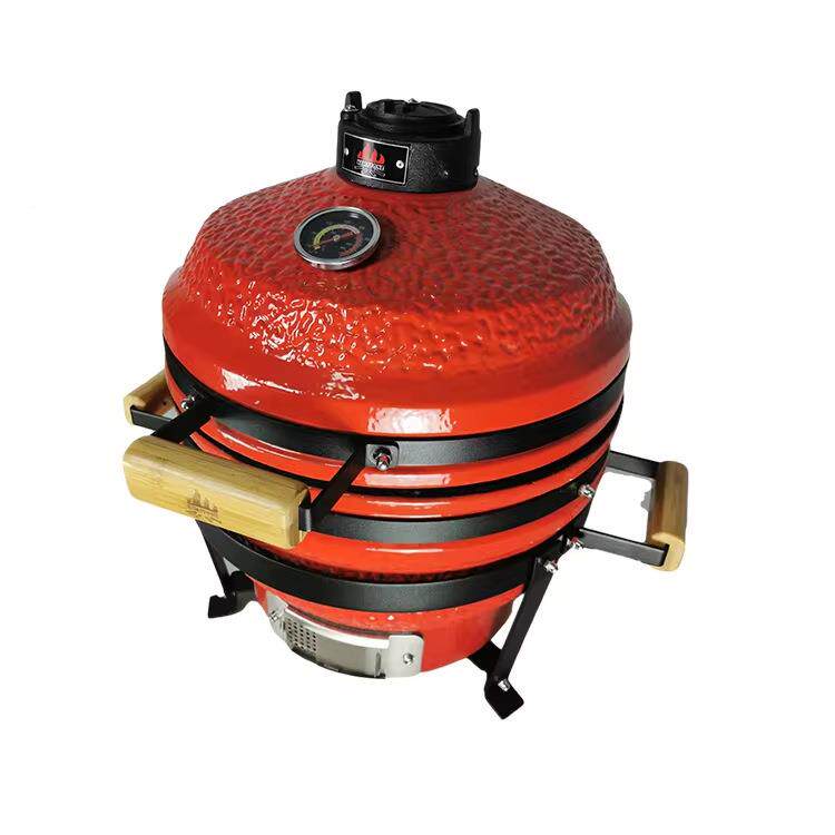 厂家直销陶烧烤炉外家庭瓷公司聚会迷你便携烤式烘焙IFC肉烤户炉