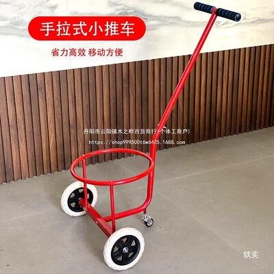 不锈钢小拉车倒垃圾用农村家老具省力净水桶人泔水VZO脏水工车采