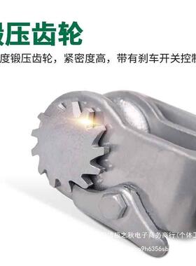 凌平口式虎头头式紧线钢器紧线钳拉紧器NMW大棚丝绳月鬼夹铁丝12