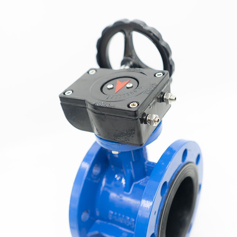 涡轮法兰蝶D31X-10/1Q软密封手动国标