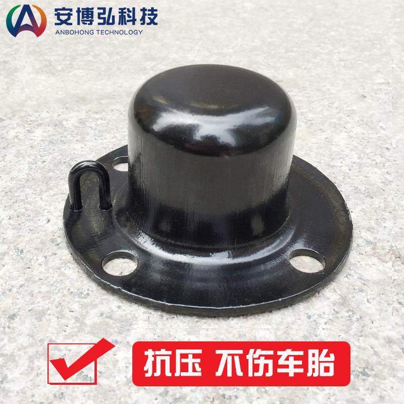 活动路桩底座立柱停车柱挡车立柱防护桩移动路桩一次成型烤漆底座
