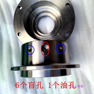 新款加大艾禾23/24/25款X3X5X6X7旋耕机6310轴承座法兰连接固定座