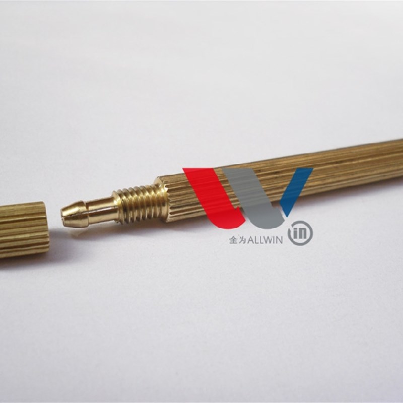 2020热销激光焊氩弧焊机焊丝夹具焊接笔柄黄铜材质手动夹持工具