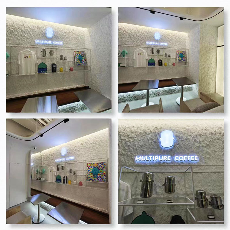 星月石板新型材料墙面装饰板软石板材室内外美岩板艺术水泥浇筑板