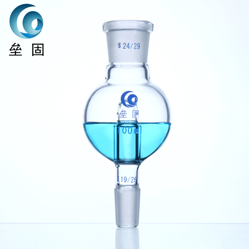 防溅球(缓冲球) 100ml/29*2 LG 旋转蒸发仪标准口直形防溅球
