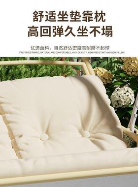 户外秋千吊椅阳台家用室摇内人室外单人双床吊篮吊YYA摇篮庭院网