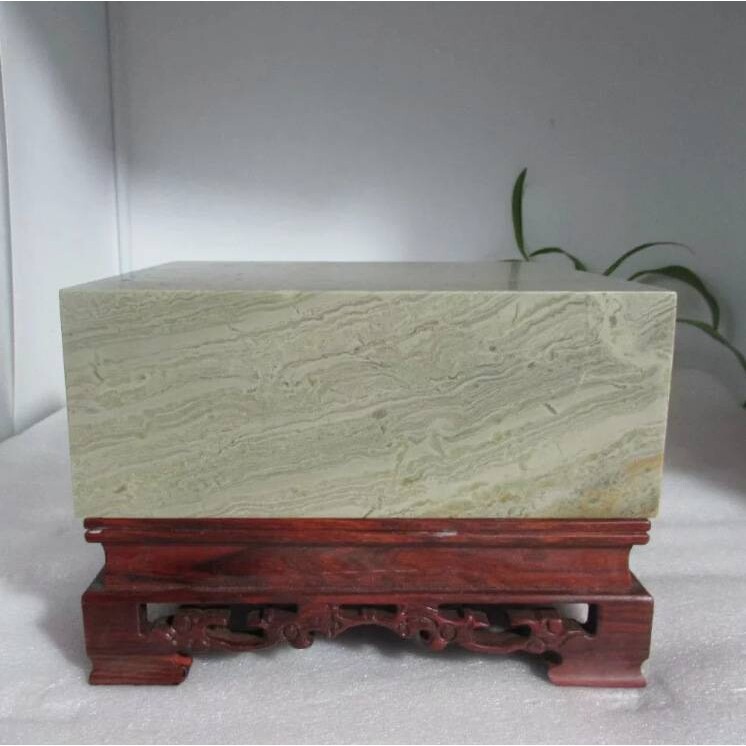 20*19.5*8CM精品青田石冻石特大方章印章石料篆刻练习章摆件大印
