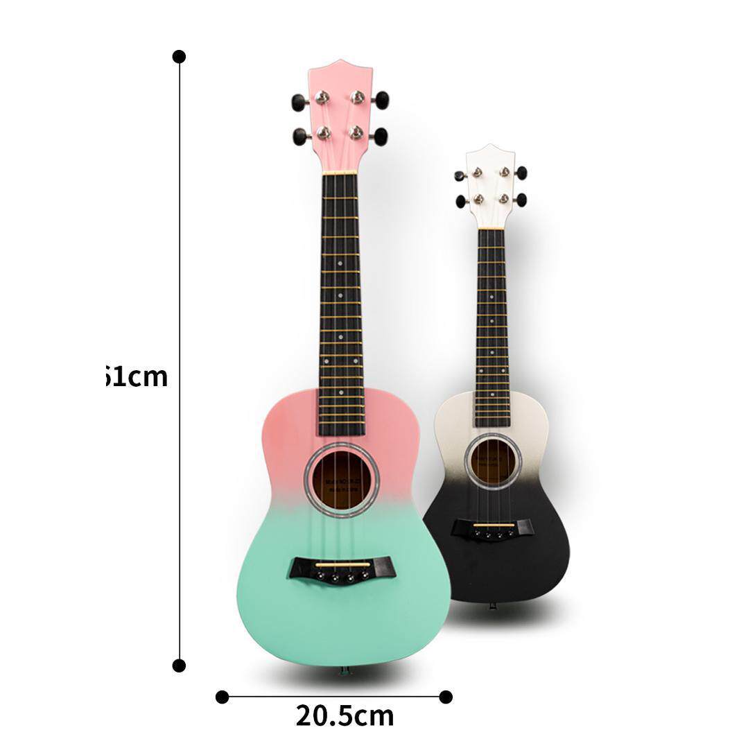 高颜值23寸渐变尤克里ZTT里门女初学者儿小吉童入他级尤克里里多