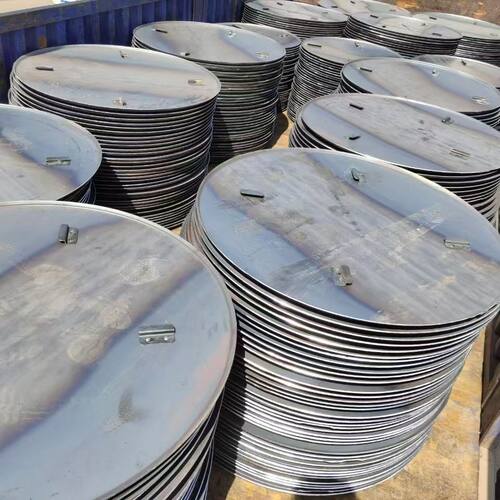 抹光机磨盘大底盘圆盘60-100型磨光机配件混凝土高温过油加厚钢盘