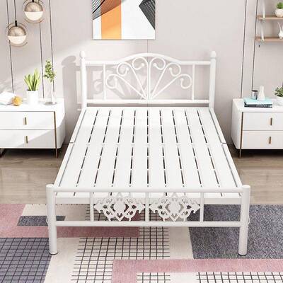 F折叠I-32112l单人床板床双s人床1.2米铁床午休简易木儿童床成人