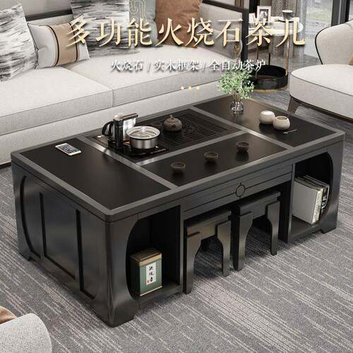 Tal动实降木智能升全功夫家用茶PLH几简自约多功能泡茶办公室茶台
