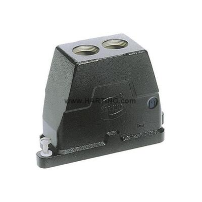HARTING哈丁194001WVBI60431P68黑色高防护外壳重载连接器航空插