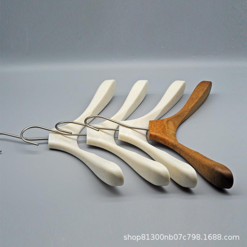 高档装脂衣24089架服可旋转防装滑衣架宽肩服店专树用塑料无痕衣