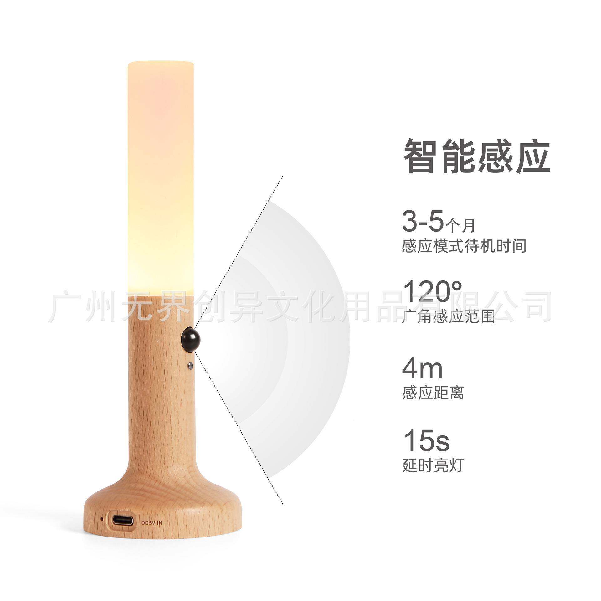 实房木好棒智能感应楼梯书房墙壁客壁过夜道床头灯980小灯
