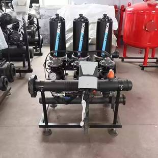 全自动反冲洗叠片过滤器农用大棚灌溉滴灌喷灌微喷农业灌溉过滤器