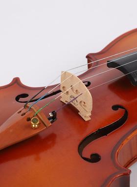 儿演童初成人奏实木小提琴学生PSE普及学小者提琴1/21/4普及小提