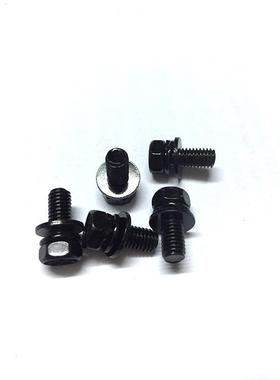 外六角凹槽黑组合螺TVF丝5*1锌2厂螺丝家不锈钢螺丝东莞螺丝厂家