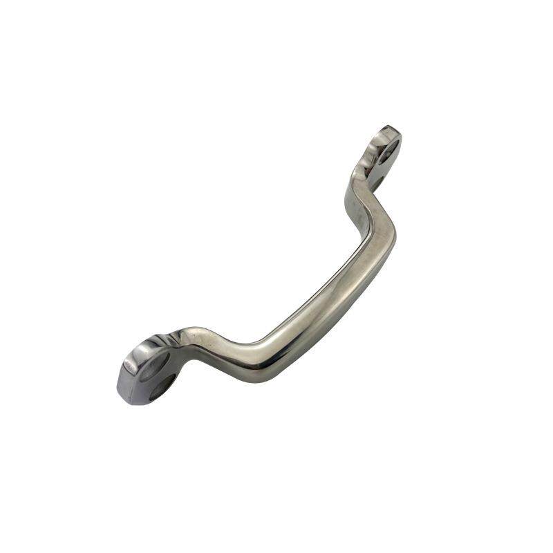 弧外装不锈钢拉手M型E-LS12S3现代简约门把IRK手柜门手拉衣柜橱柜