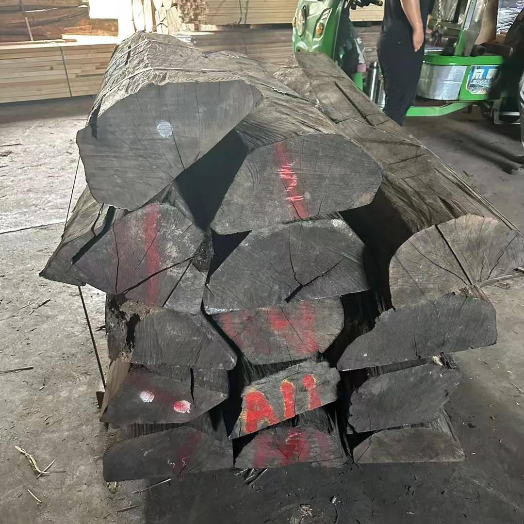 厚瓣乌量木客麦HCC隆乌木厚瓣乌木纯黑木料大从优价优惠格纹