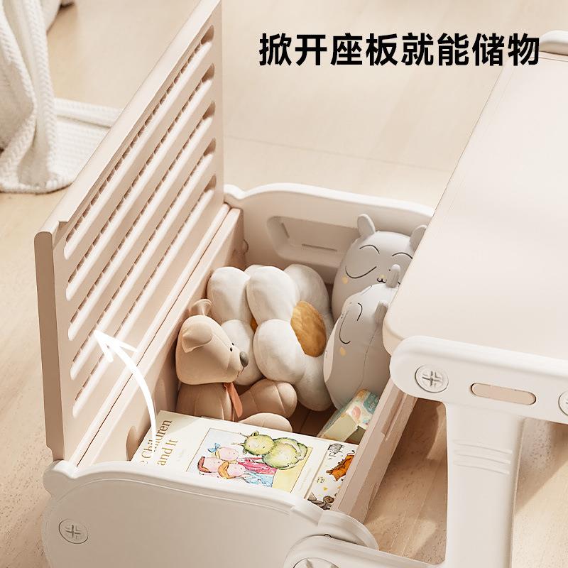 儿折叠沙发学习桌椅RPV幼儿园画画写字可桌书桌宝宝幼童儿桌子收