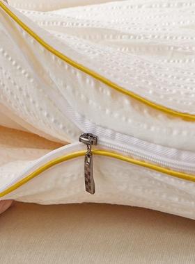 A母婴级针春织棉大豆纤维子OPE母被二合一类加厚保冬被暖秋被芯