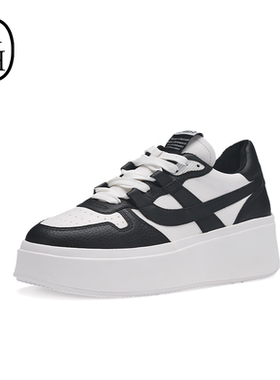 【明星同款】ASH女鞋MATCH厚底单鞋小个子增高小白鞋休闲鞋熊猫鞋