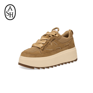 秋冬季 潮鞋 款 女百搭休闲板鞋 MOVIE复古增高厚底松糕鞋 ASH女鞋