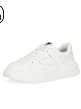 ASH女鞋明星同款IMPULS真皮小白鞋女厚底增高运动流行休闲鞋