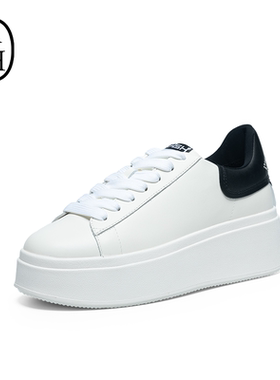 ASH女鞋2026春夏新款MOBY STUDS真皮撞色小白鞋厚底增高休闲鞋