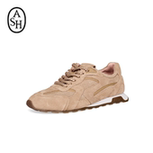 ASH女鞋 女百搭真皮休闲板鞋 2026春夏新款 KASAR运动薄底德训皮鞋