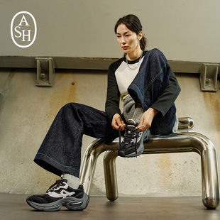 2025秋冬季 子女单鞋 新款 增高休闲鞋 DYNAMIC厚底复古老爹鞋 ASH女鞋