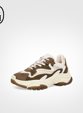 ASH女鞋2025秋冬季新款ADDICT老爹鞋潮流增高复古休闲鞋子女运动