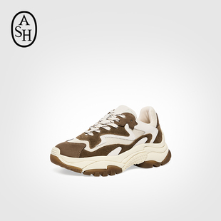潮流增高复古休闲鞋 ASH女鞋 ADDICT老爹鞋 新款 子女运动 2025秋冬季