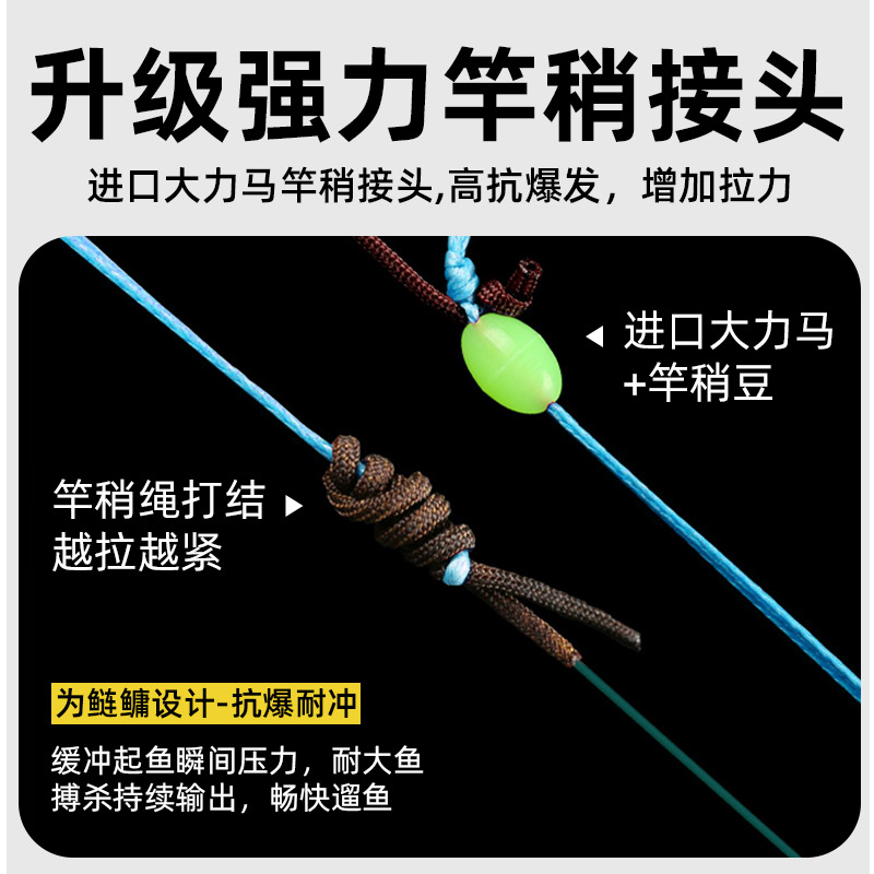 千寿鲢鳙主线组大物主线组成品钓鱼主线全青鱼草鱼巨物鱼线